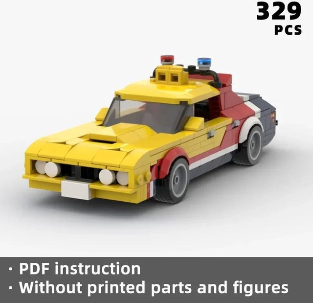 Yiran Toy Mad Max Interceptor Bausteine Auto ab 14 Jahren - Bild 1