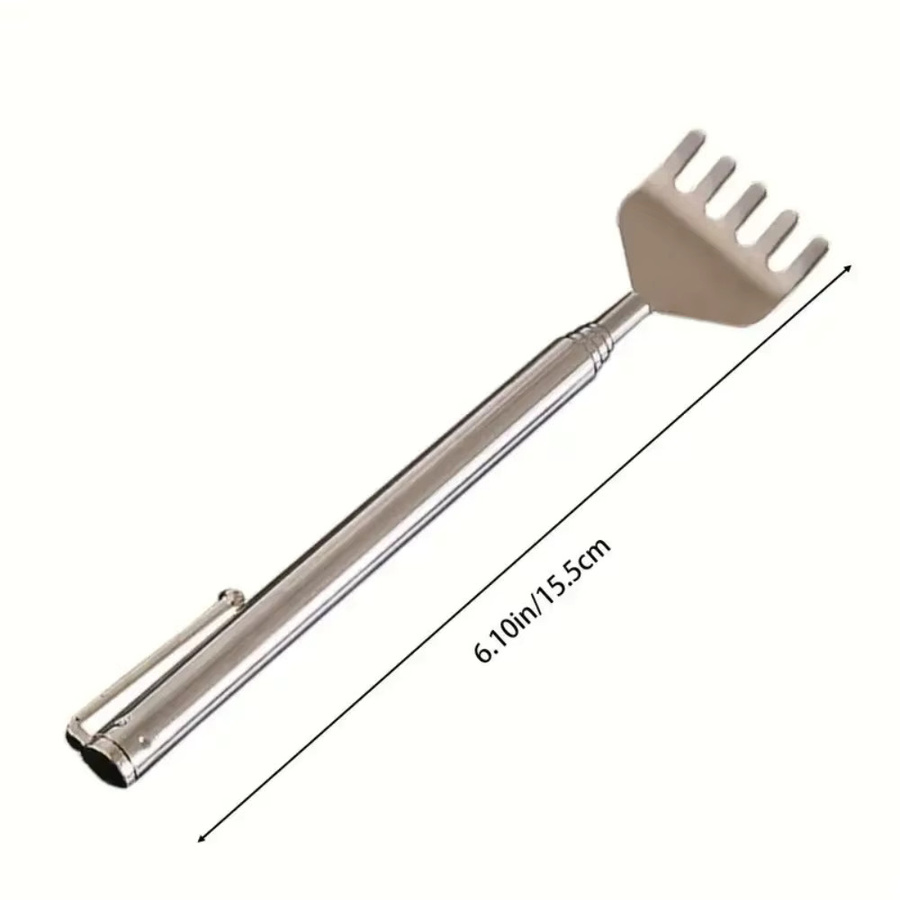 DUTRIEUX Teleskop-Taschen-Kratzmassageset aus Edelstahl - Bild 2