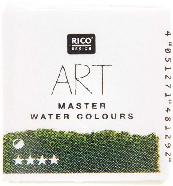 Rico Design ART Master Aquarellfarbe Moosgrün im halben Näpfchen - Bild 1