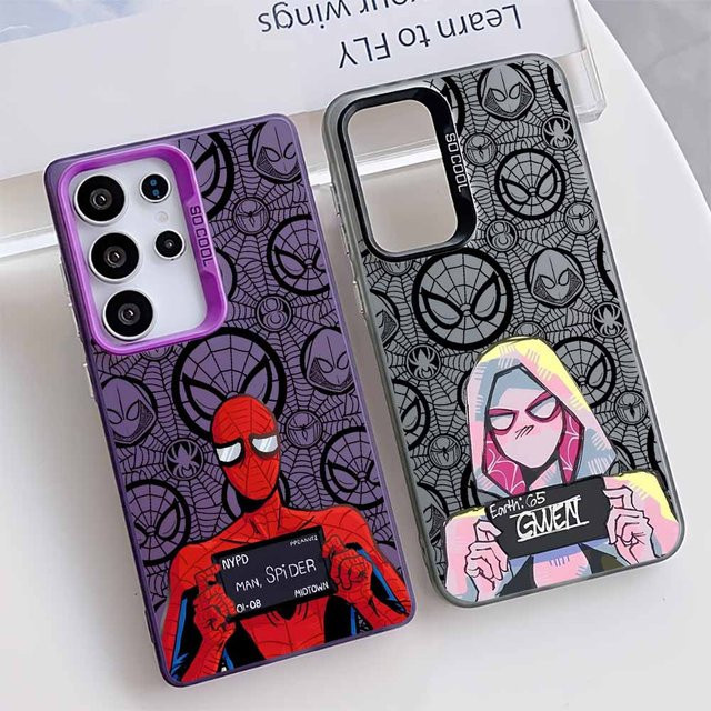 Bunte Spider-Man Handyhülle für Samsung Galaxy S26 S25 S24 S23 S22 S21 S20 FE Ultra Plus und Edge Modelle - Bild 1