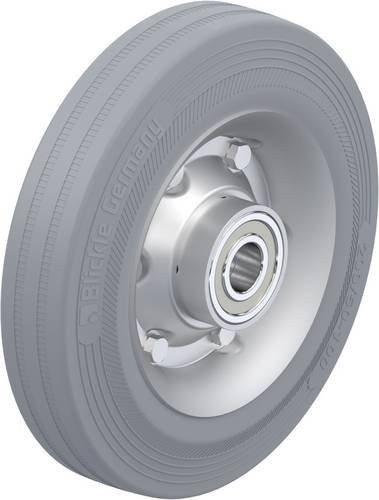Blickle Schwerlast-Rad 200/20K-SG in Grau aus Stahl mit einem Durchmesser von 200 mm und einer Tragfähigkeit von 205 kg - Bild 1