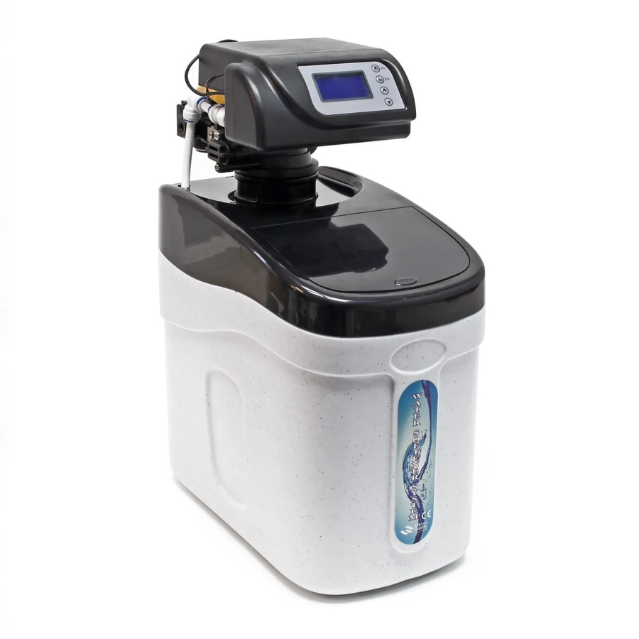 Wiltec Nw-Soft-C2 Wasserenthärtungsanlage in Weiß mit 800 l/h Kapazität und 12 kg Soletank - Bild 2