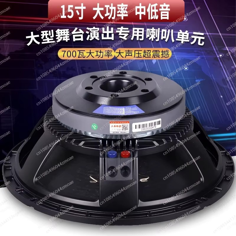 15-Zoll-Vollfrequenz-Subwoofer mit 700 W und 220 Magnet in Schwarz für KTV und Bühnenaufführungen - Bild 3