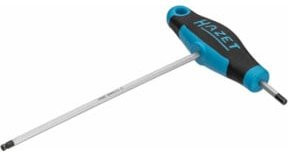 Hazet Schraubendreher mit T-Griff 829KK-2.5 mit Innen-Sechskant Profil in Multicolor, 2.5 mm - Bild 1