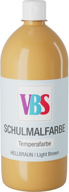 VBS Schulmalfarbe Hellbraun 1000 ml - Bild 1