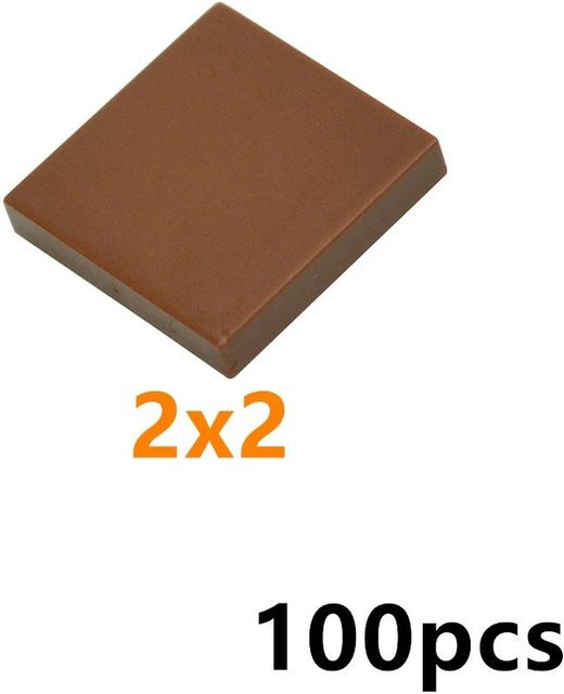 MOC 22385 Fliese Spezial 2x3 Fliese Fünfeckig Glatt, Baustein, 100-teiliges Set, ab 6 Jahren - Bild 1