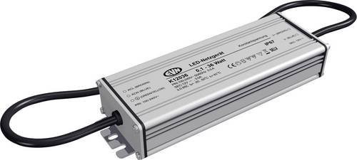 EVN LED-Netzgerät K12036 Konstantspannung 12V DC 0-36W IP67 für Außenbereich - Bild 1