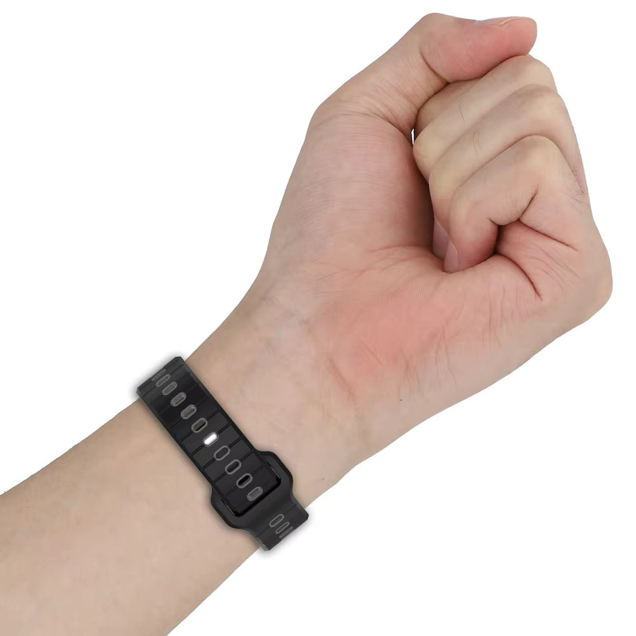 Xiaomi Uhrenarmband Silikon, 22 mm, Schwarz, Unisex - Bild 4