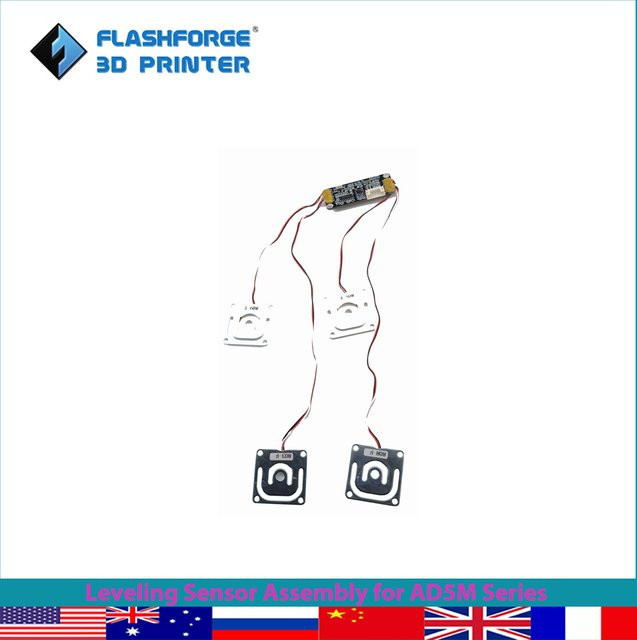 FLASHFORGE Platten-Nivellierungssensor-Baugruppe für Adventurer 5M Serie in Weiß - Bild 1