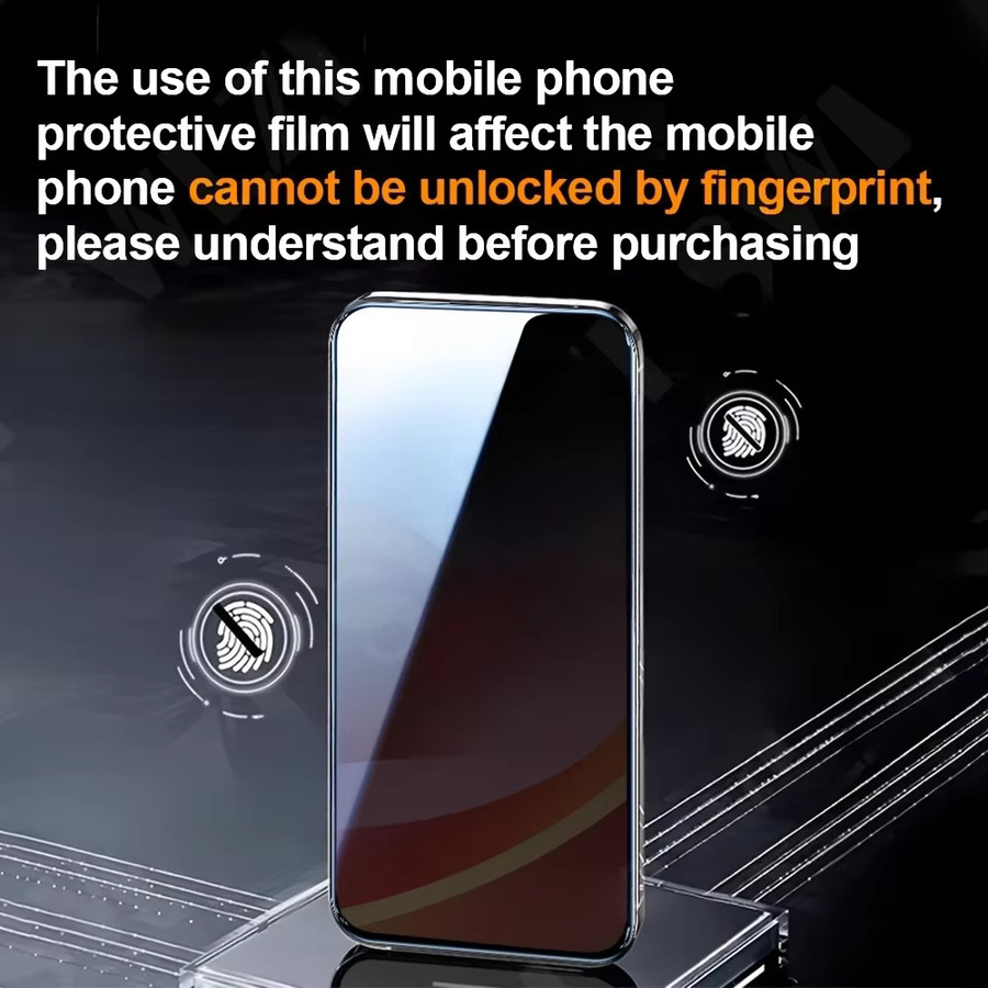 3er-Pack DIXSG Sichtschutzfolie aus gehärtetem Glas für Samsung Galaxy S25 Ultra S24 S23 S22 S21 Plus FE, transparent, Anti-Kratz-Displayschutz - Bild 3
