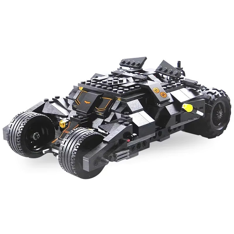 BANGSHE Night Knight 1989 Batmobil Supercar, Modell Bausteine, Fahrzeuge - Bild 1