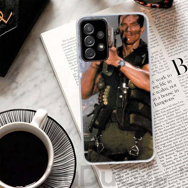 Handyhülle mit Arnold Schwarzenegger Terminator Motiv für Samsung Galaxy A-Serie in Multicolour - Bild 1