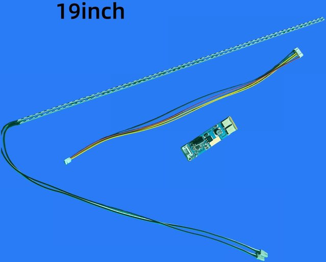Catchrina CCFL-LED-Hintergrundbeleuchtungsstreifen-Kit mit einstellbarer Helligkeit für 19-Zoll-LCD-Monitore, Breite: 39 cm - Bild 1