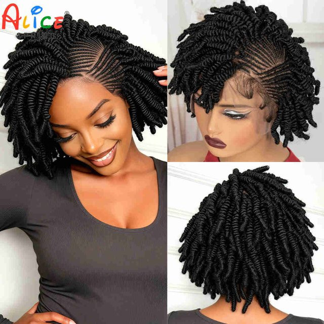 ALICE SPRING Bantu Geflochtene Perücke, Synthetisch, 350 # Ingwer, Damen - Bild 1