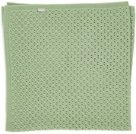 Stokke Babydecke Merino Wolle Grün B/B: 80 x 80 cm