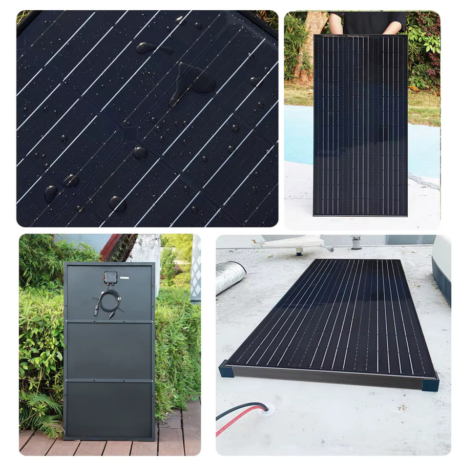 xinpuguang Solarpanel Kit mit Aluminiumrahmen für Wohnmobil, Auto und Balkon, 12V, 150W oder 300W Power System - Bild 3