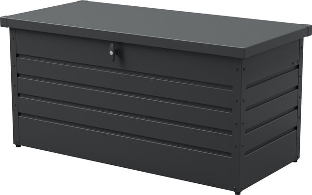 LIVARNO Gartenbox aus Metall in Anthrazit, B/T/H: 130,0 x 63,0 x 61,0 cm - Bild 1