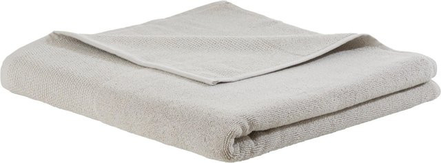 Premium Living Duschtuch Olivia aus Bio-Baumwolle in Hellgrau, Breite: 70 cm, Länge: 140 cm - Bild 1