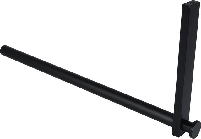 Simausrom Kleiderstange Uvea L-Form aus Aluminium in Schwarz, B/T/H: 32,0 x 15,0 x 3,2 cm - Bild 1