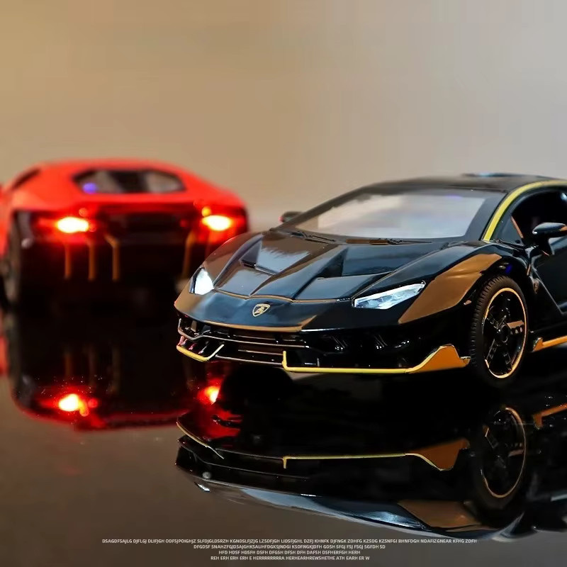 MAKEDA Centenario LP770-4 Supercar, Diecast Metall Auto Modell, 1:32, mit Licht und Sound - Bild 3
