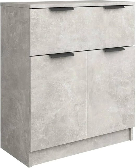 vidaXL Sideboard modern Betongrau aus Holzwerkstoff B/T/H: 60 x 30 x 70 cm - Bild 1