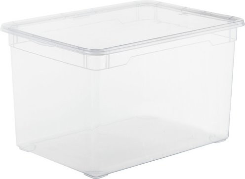 Rotho Aufbewahrungsbox CLEAR transparent B: 37,5 cm, H: 32 cm, L: 60 cm - Bild 1