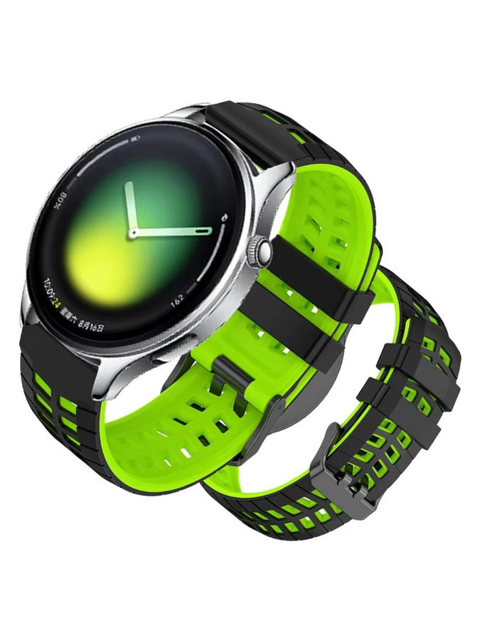 Xiaomi Uhrenarmband Silikon, 22mm, green, Unisex - Bild 5