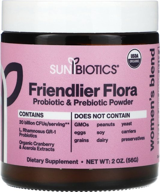 Sunbiotics Probiotisches und Präbiotisches Pulver, 56 g, Damen - Bild 1