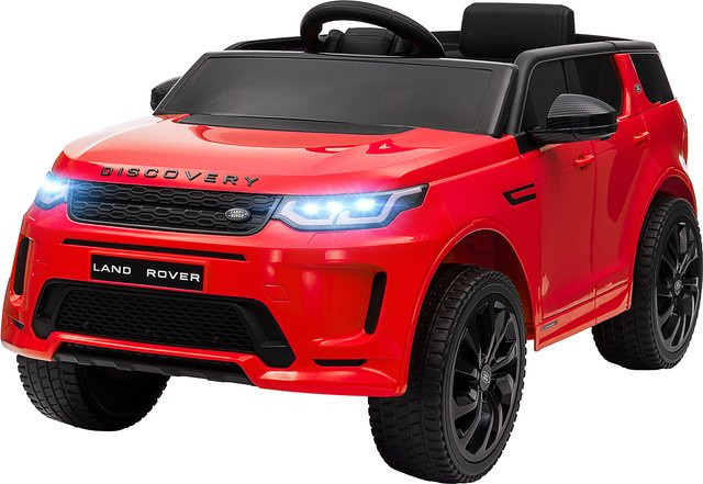 AIYAPLAY Kinder Elektroauto Land Rover Discovery Sport mit Fernbedienung Rot für 3-6 Jahre - Bild 1