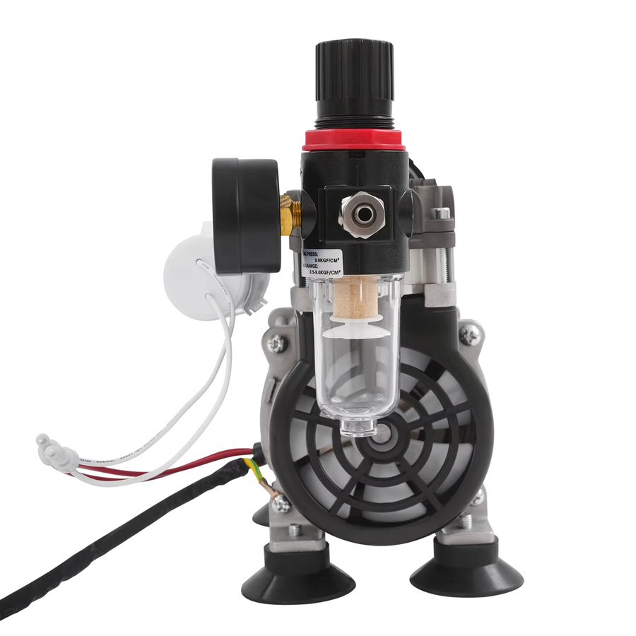 Bymaocar Vakuumpumpe 220 V mit -90KPA Unterdruck und G1/4 Anschluss für den industriellen Einsatz und das Labor - Bild 2