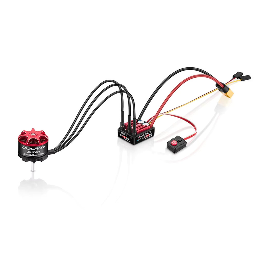Hobbywing QUICRUN WP 10BL80 80A Sensorloser bürstenloser Regler, 1:10, Zubehör - Bild 4