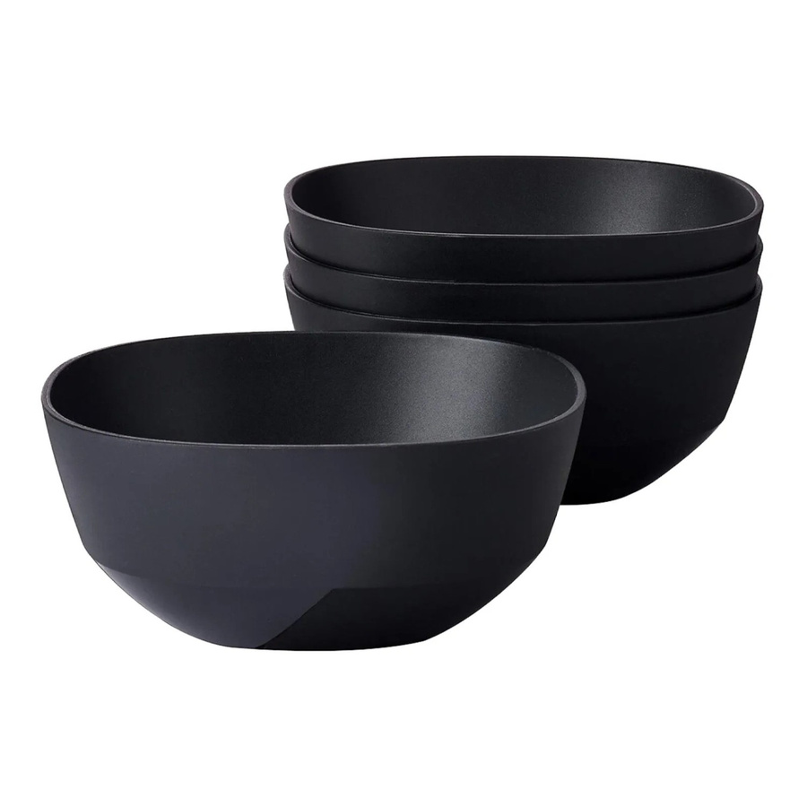 Mepal Silueta Salatschalen 4er Set Black 750 ml - Bild 2