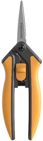 Fiskars Solid SP13 Gartenschere aus rostfreiem Stahl in Orange und Schwarz, Länge: 215 mm - Bild 1