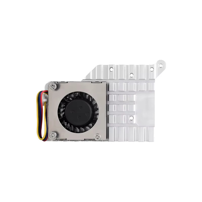 SHCHV PCIe-auf-M.2-Adapterplatine mit Lüfter für Raspberry Pi 5, kompatibel mit NVMe M.2 SSDs der Größen 2242 und 2230, Schwarz - Bild 2