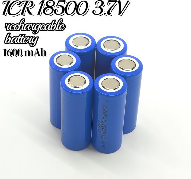 Lerp Li-Ion Akku 18500 wiederaufladbar 3,7 V 1600 mAh Blau - Bild 1
