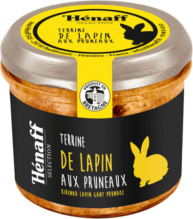 Hénaff Terrine vom Kaninchen mit Pflaumen 90 g - Bild 1