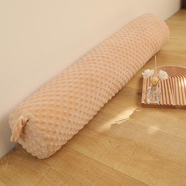 Genius Körperkissen Rechteckig in Braun und Beige mit Reißverschluss, Waschbares Polster aus Baumwolle und Polyester, Breite: 60 cm - Bild 1