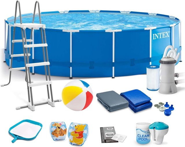 Intex Rahmenpool 17in1 Set mit Zubehör B/H/T: 457 x 122 cm - Bild 1