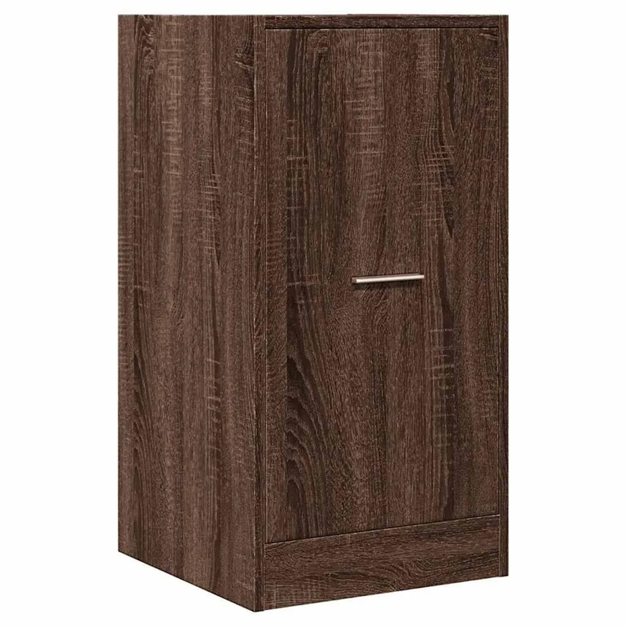 vidaXL Apothekerschrank in Eiche Braun aus Holzwerkstoff, B/T/H: 40 x 41 x 77,5 cm - Bild 2