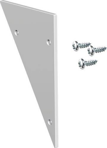 EVN APSWEAP Endabschlussplatte aus Aluminium in Silber mit IP20 Schutzart - Bild 1
