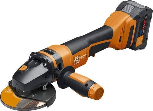 Fein Akku-Winkelschleifer PROTAGO CCG 18-115-12PD-SEC AS Set ProCore, 115 mm, 18V, Orange - Bild 1