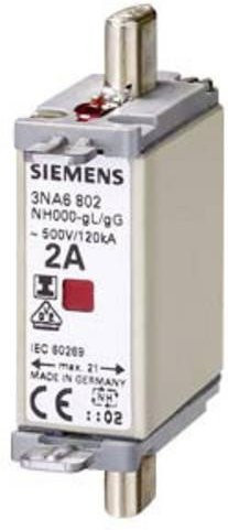 Siemens NH-Sicherungseinsatz 3NA6803 grau 10,0 A - Bild 1