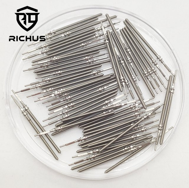 RICHUS Uhr Krone Stem, Edelstahl, Ersatzteil für NH05 Bewegung - Bild 1
