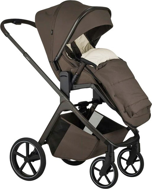 Easywalker Fußsack Zoey in Braun aus Fleece - Bild 1