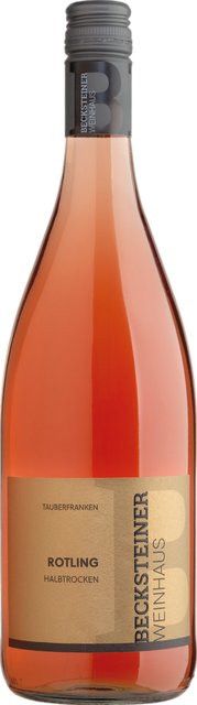 Becksteiner Winzer Weinhaus Roséwein Müller-Thurgau 2024, Baden, halbtrocken, 1 l - Bild 1