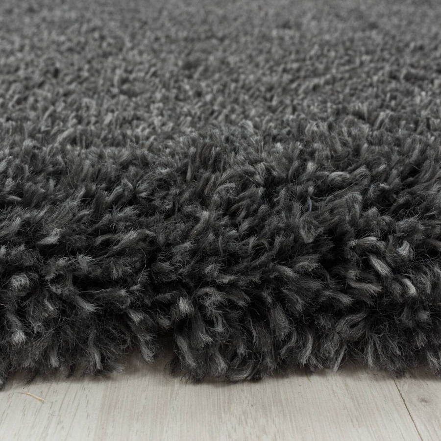 Ayyildiz Hochflorteppich Fluffy Shaggy in Grau B: 120 cm, L: 170 cm - Bild 2