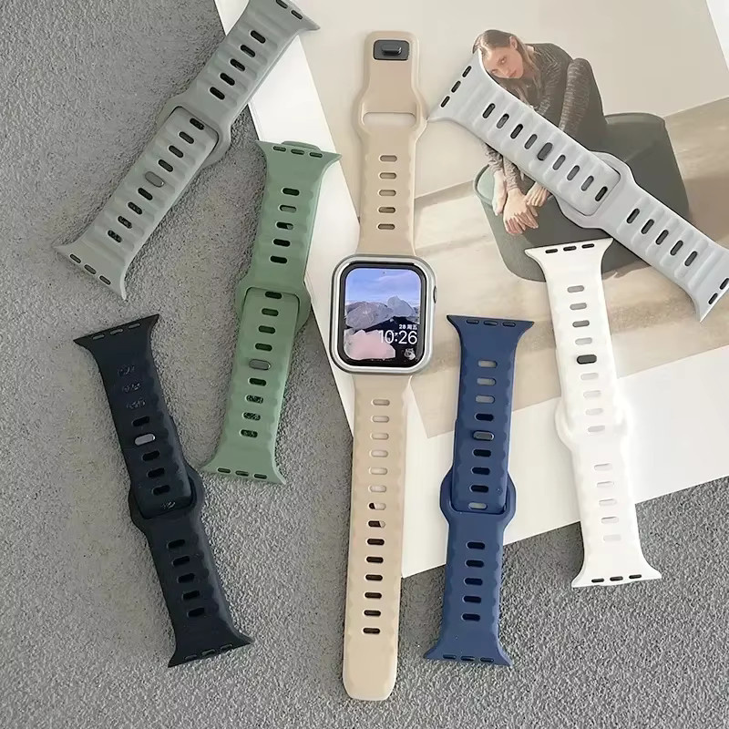 NEY Sportarmband Silikon, Weiß, Unisex - Bild 2