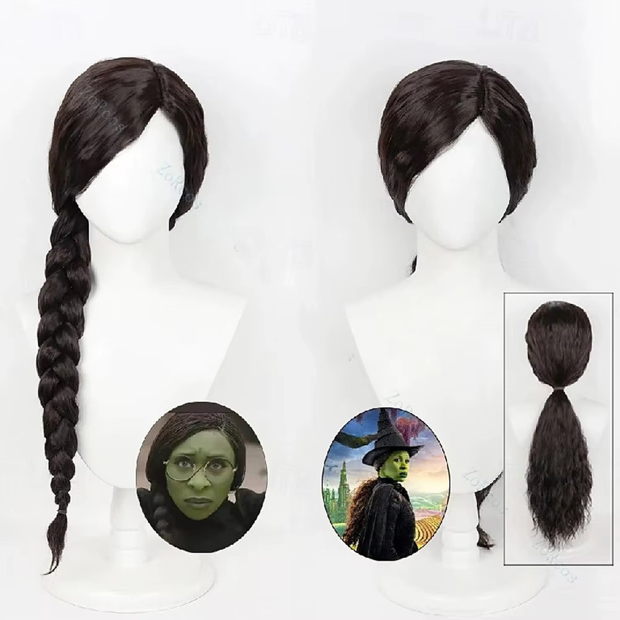 HAIRJOY Kunsthaar-Perücke, lange, schwarz - Bild 1