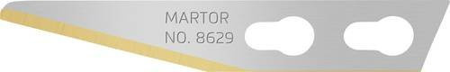 MARTOR 8629.65 Ersatzklingen Grafiklinge mit Spezialschliff aus Edelstahl, Silber, 100 Stück - Bild 1