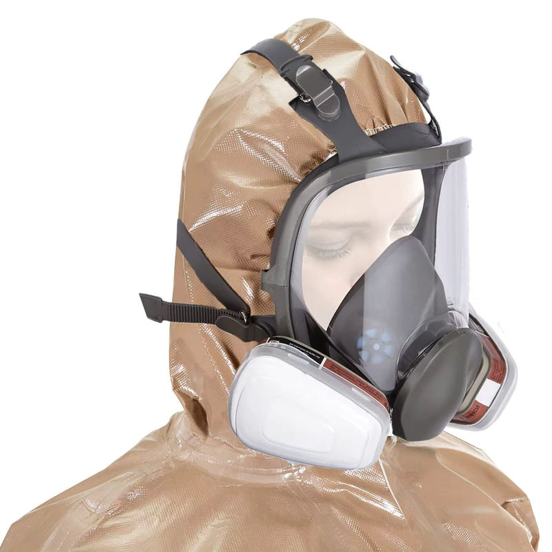 Karocola 6800 Vollgesichts-Atemschutzmaske mit Aktivkohlefilter für den Schutz vor chemischen und nuklearen Gefahren - Bild 5